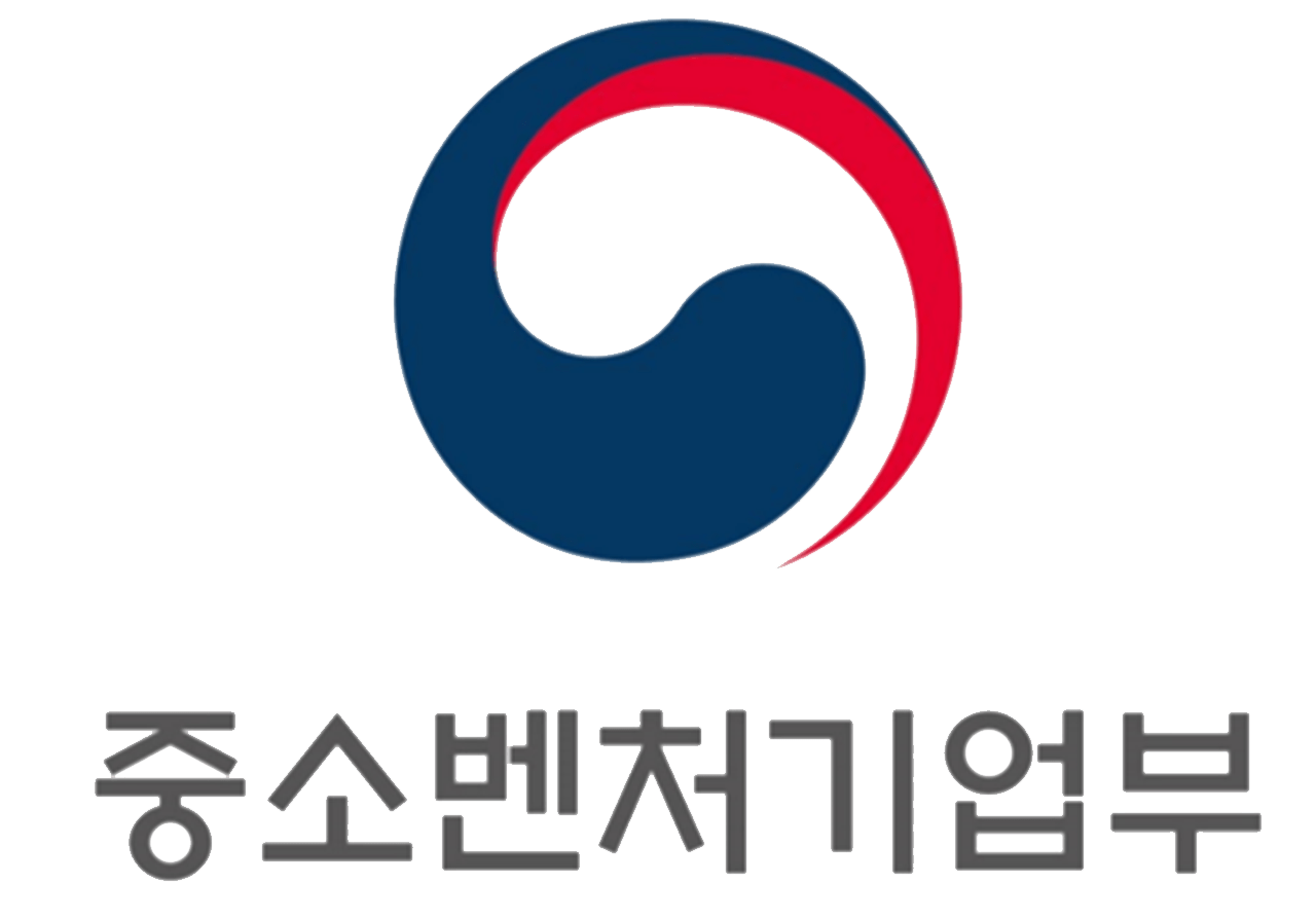 대한민국 중고벤처기업부 로고